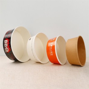 Powlen Salad Papur Kraft Tafladwy